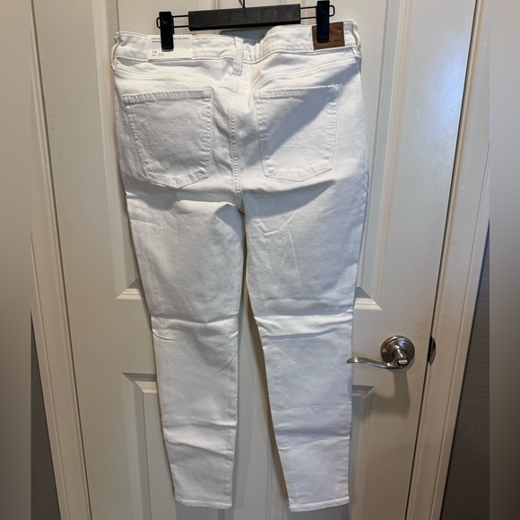 American Eagle High Rise Women's White Jeggings - Picture 3 of 6